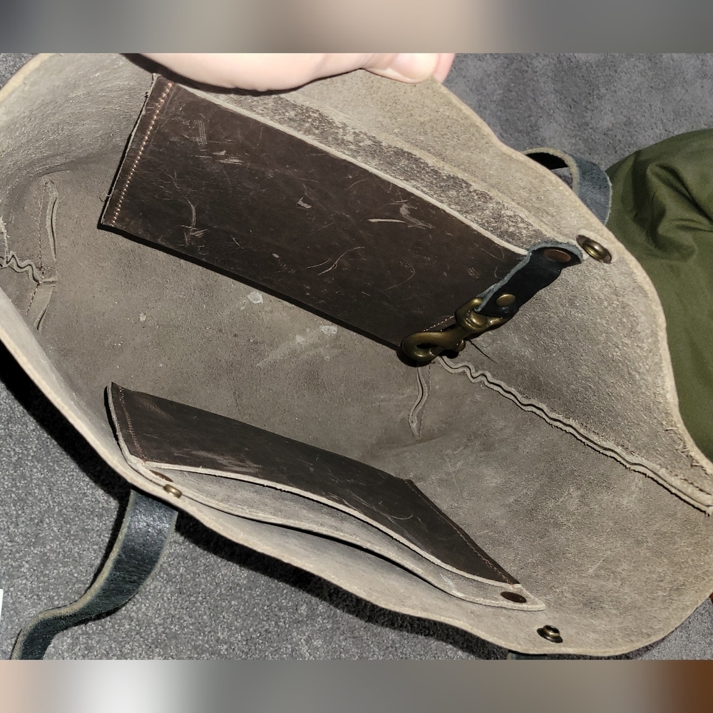 Gfg Rustic Grey Medium Go Forth Goods Tote This G… - image 4